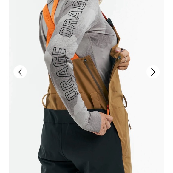 Women’s medium snowboarding or ski bib - Picture 2 of 4